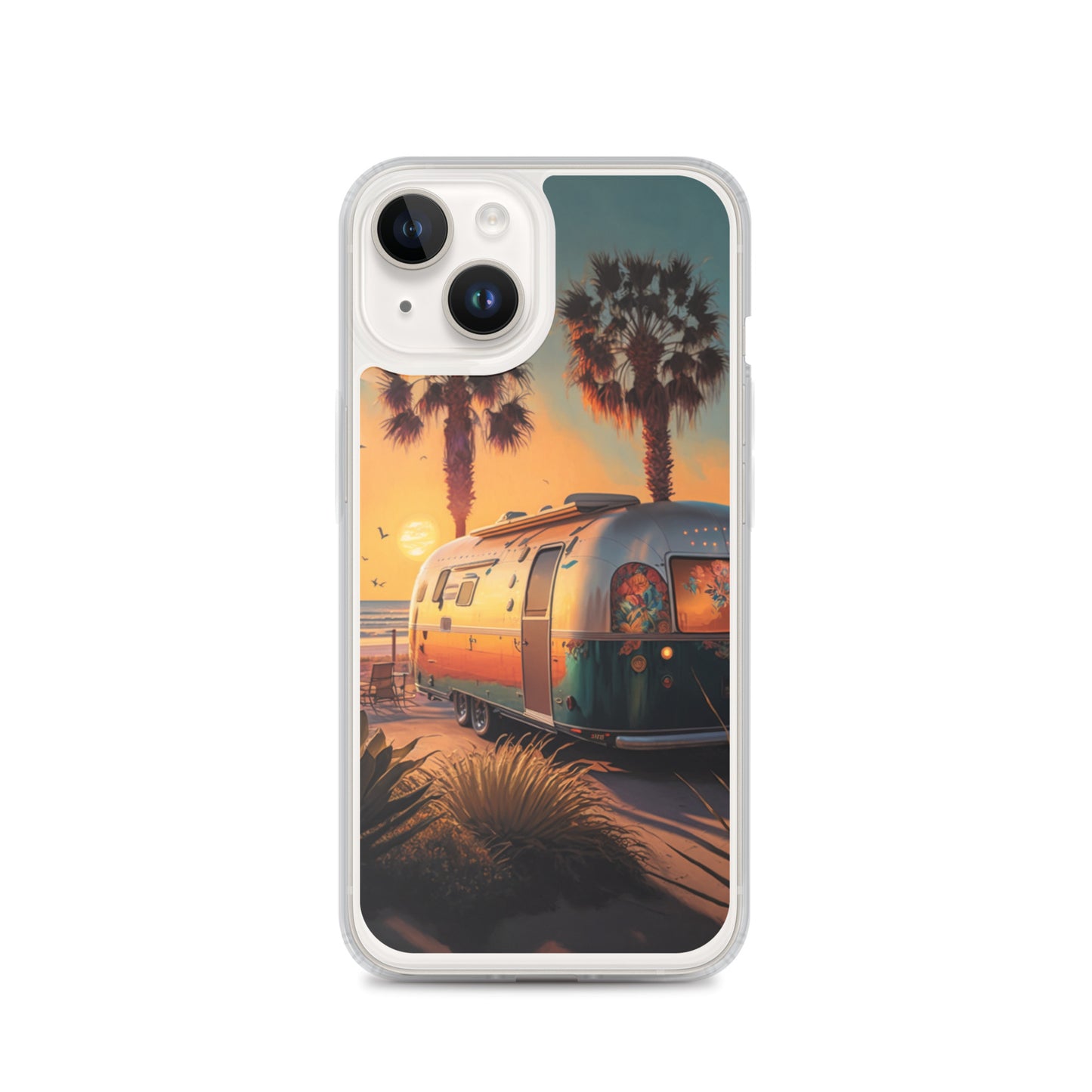 iPhone Case - Sunset Beach Camper
