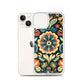 iPhone Case - Bright Floral Pattern
