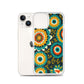 iPhone Case - Hints of Olive Floral Pattern