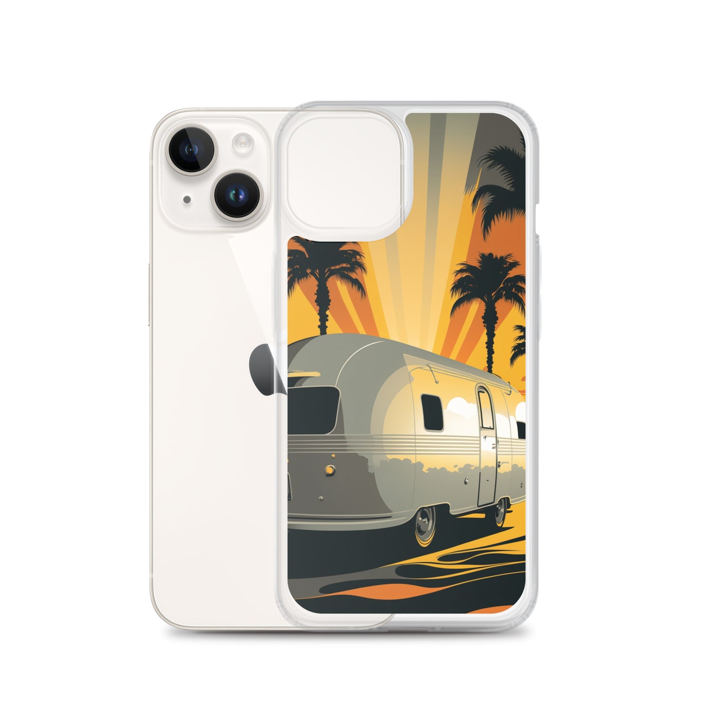 iPhone Case - Sunset Rays and Camper