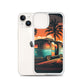 iPhone Case - Turquoise Camper at Beach Sunset