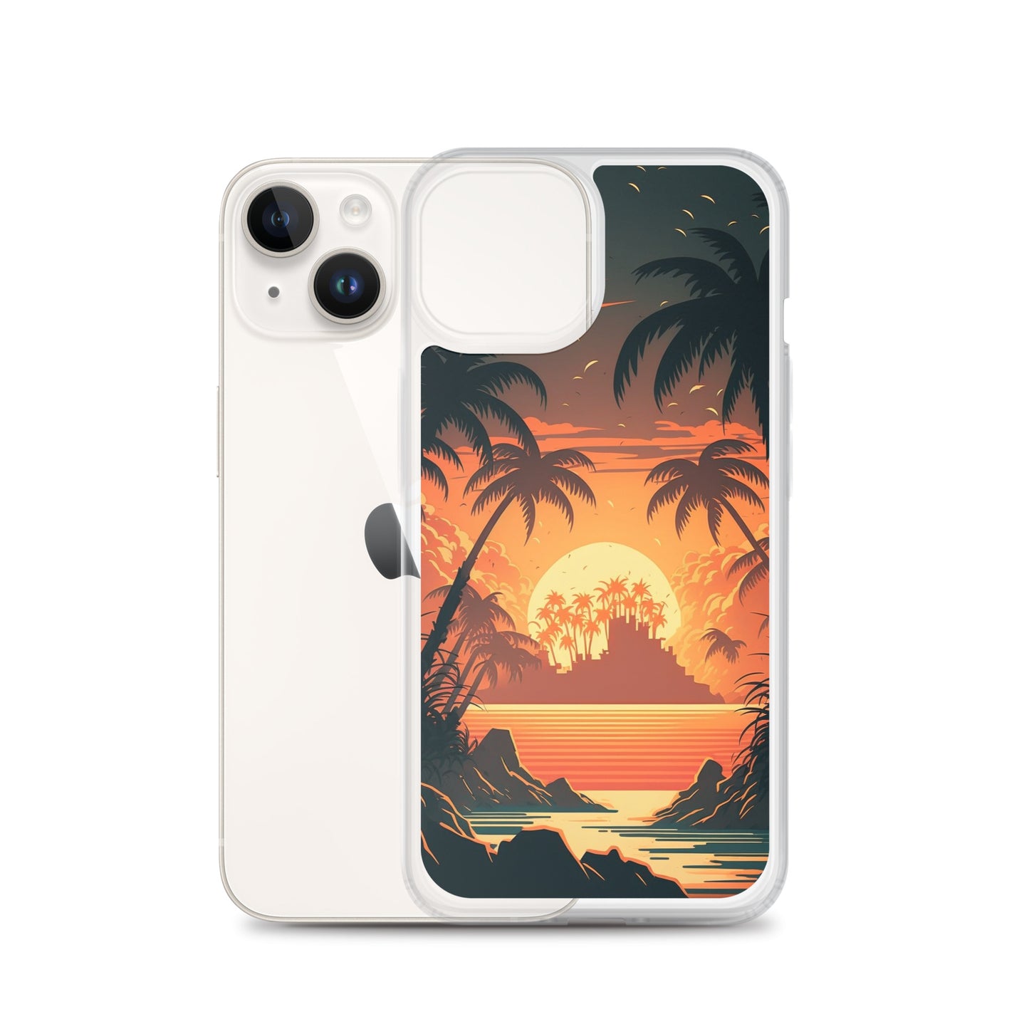 iPhone Case - Palm Island Sunset