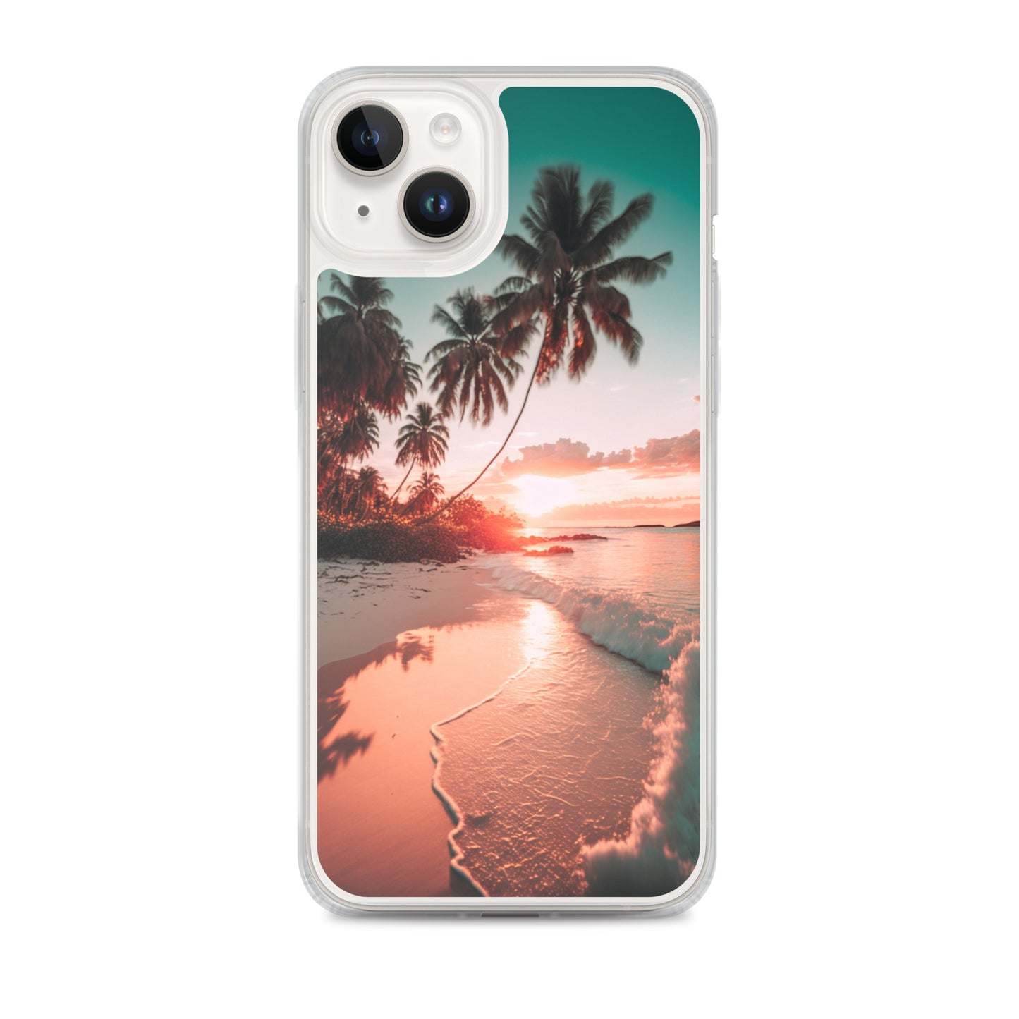 iPhone Case - Beach Life - Palm Trees at Sunset