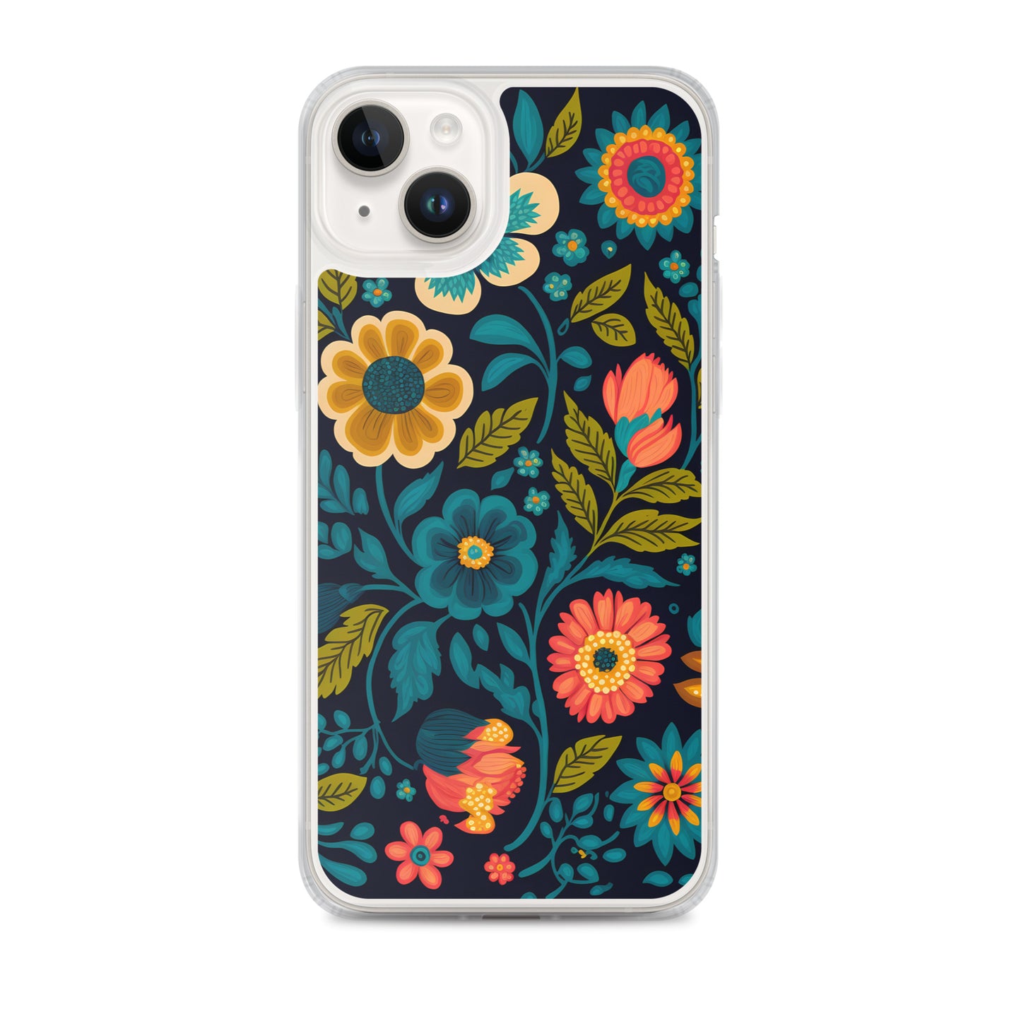 iPhone Case - Bright Mixed Blossoms