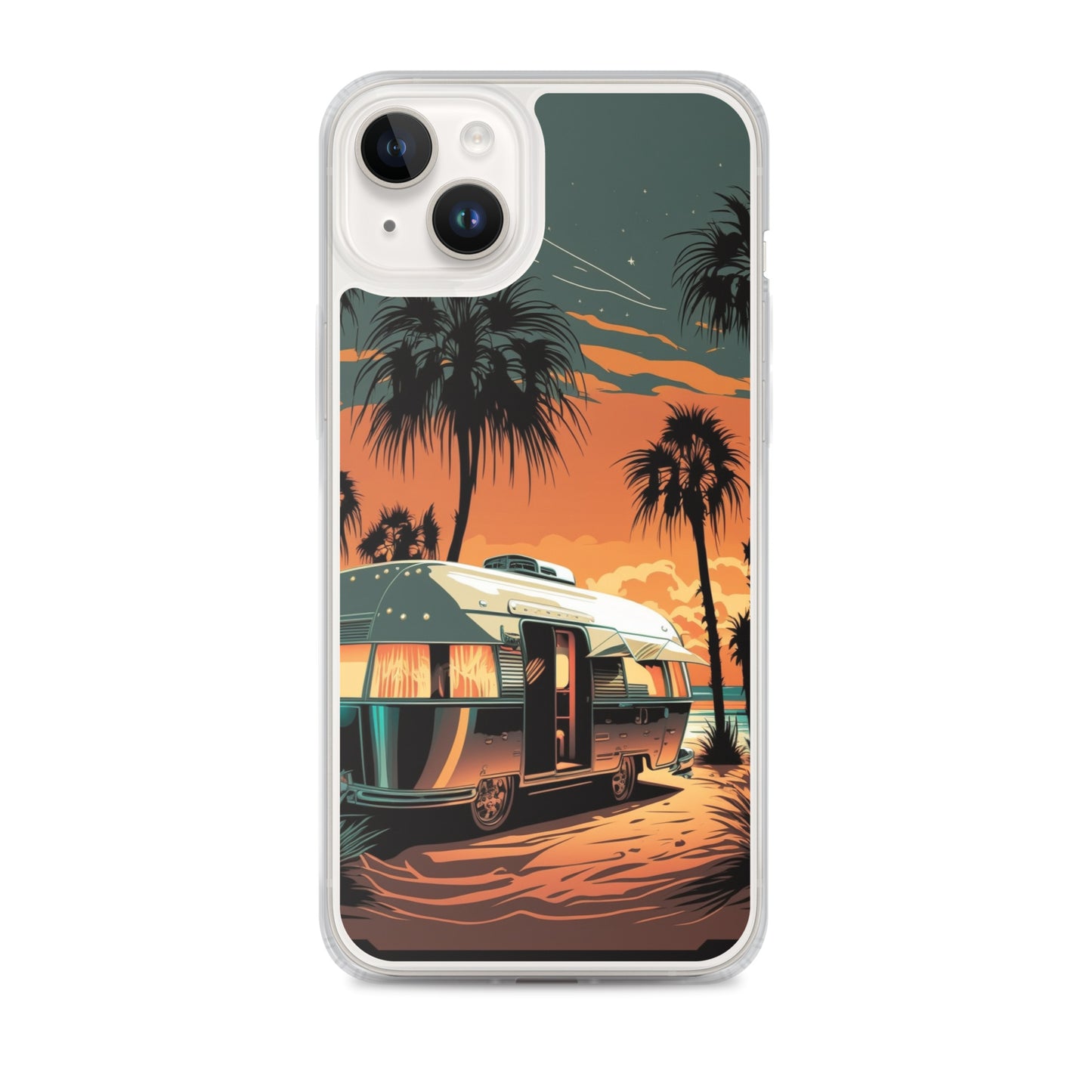 iPhone Case - Silver Beach Camper