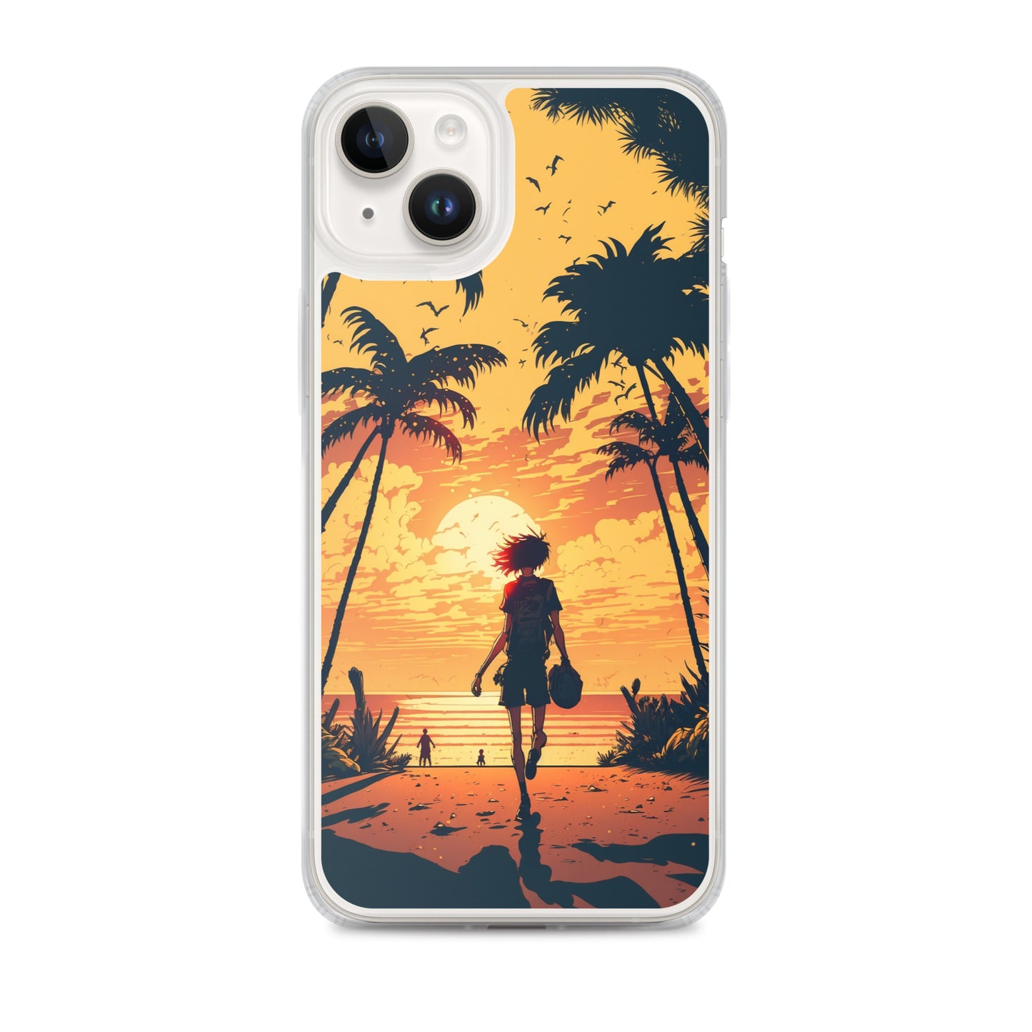 iPhone Case - Sunset Beachgoer