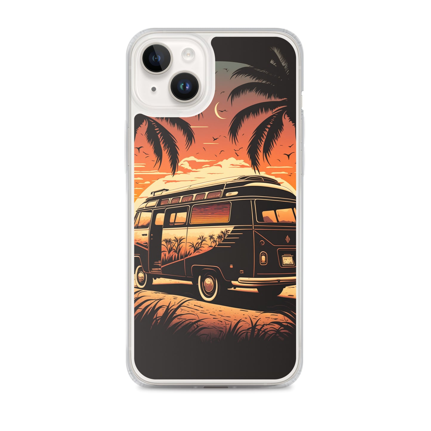 iPhone Case - Sunset Beach Camper