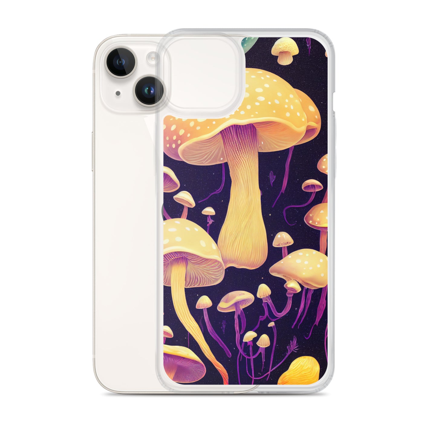 iPhone Case - Mushrooms in Space