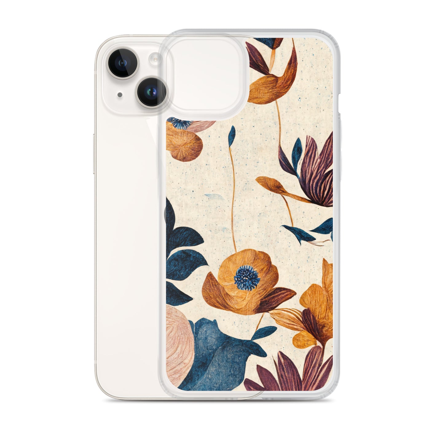 iPhone Case - Floral Pattern in Paisley