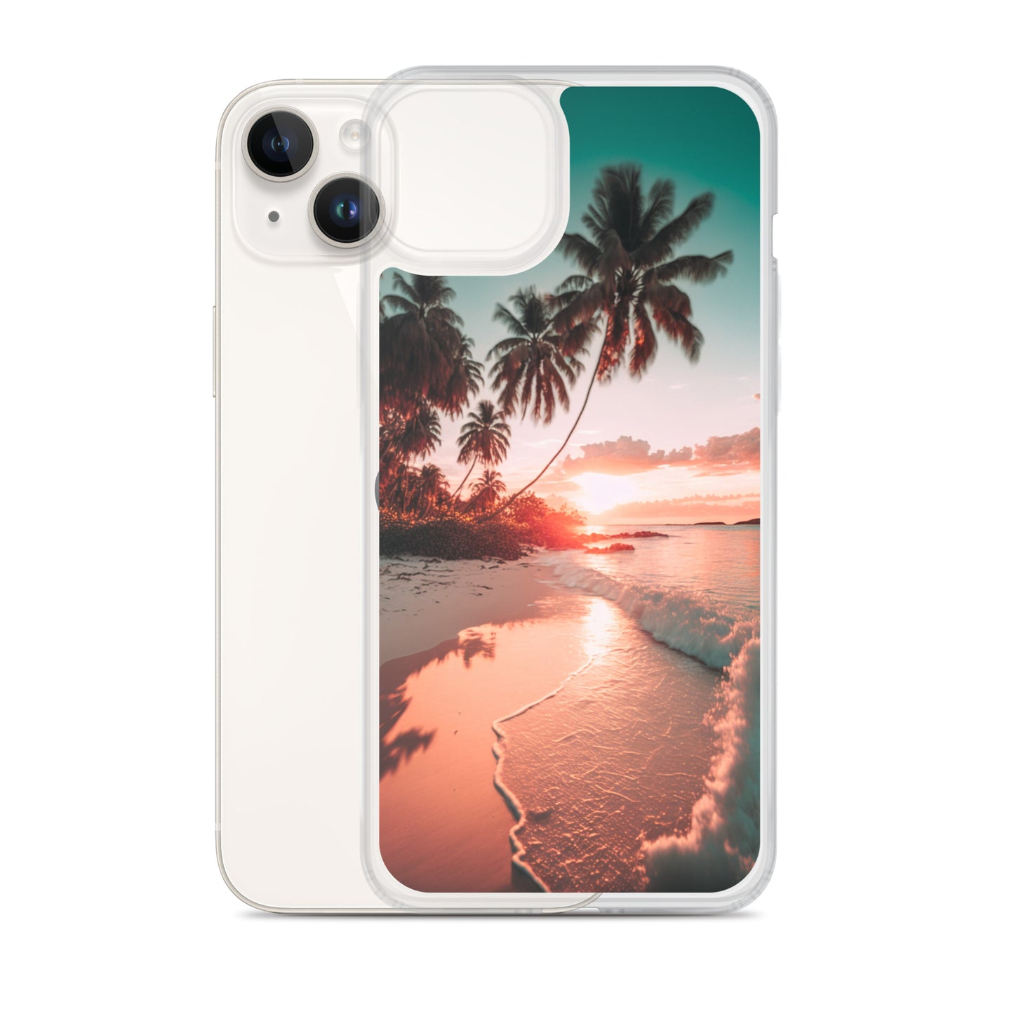 iPhone Case - Beach Life - Palm Trees at Sunset