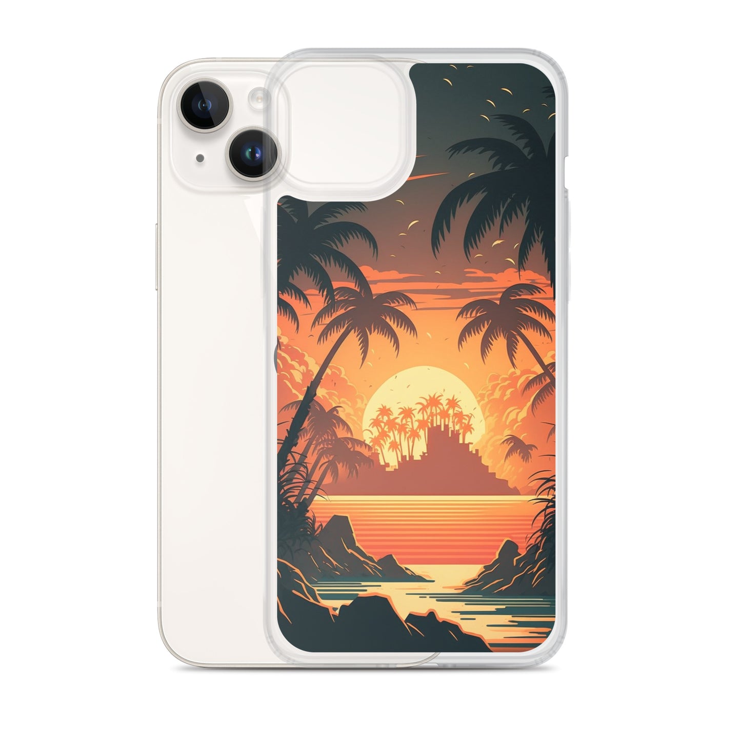 iPhone Case - Palm Island Sunset