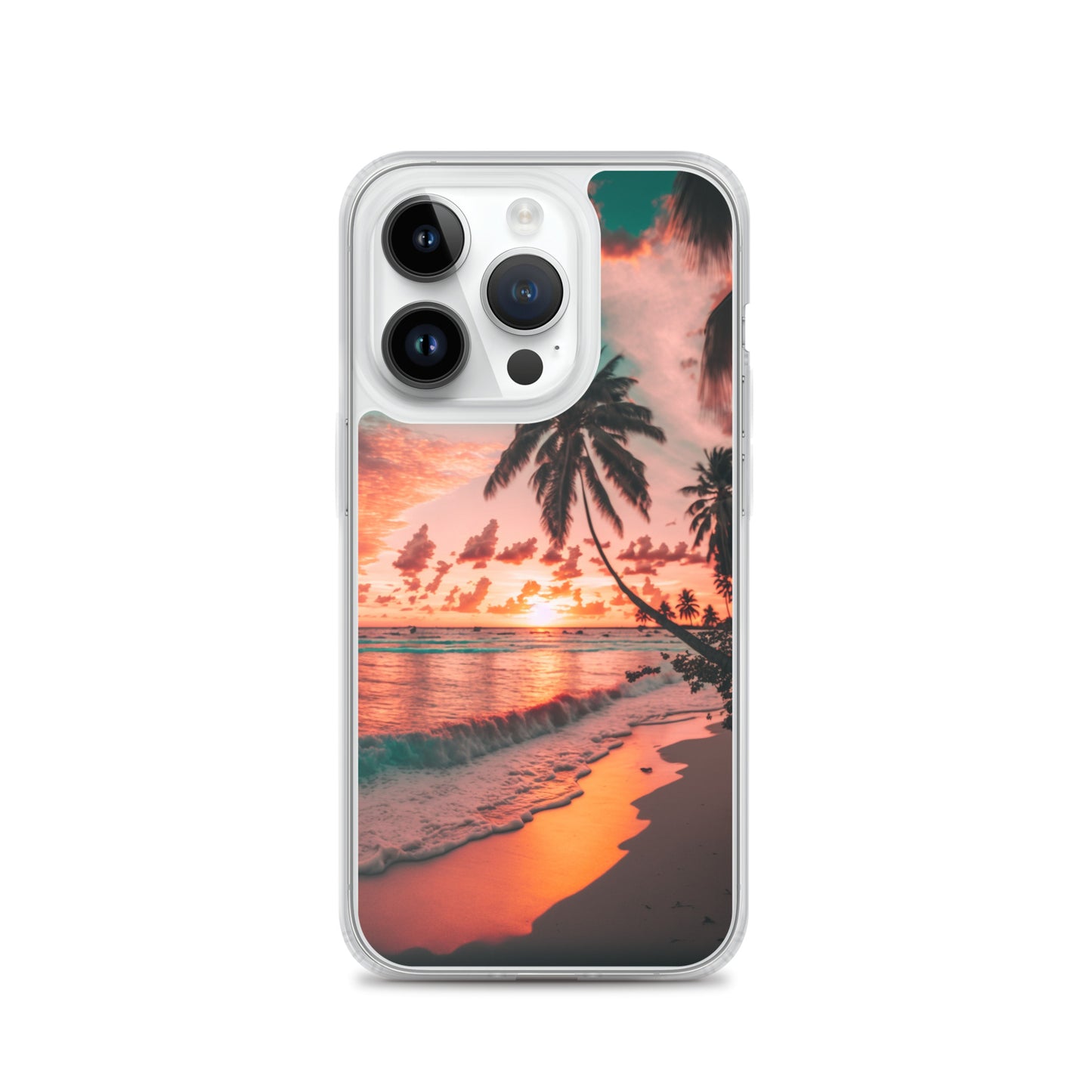 iPhone Case - Beach Life - Palm Tree at Sunset