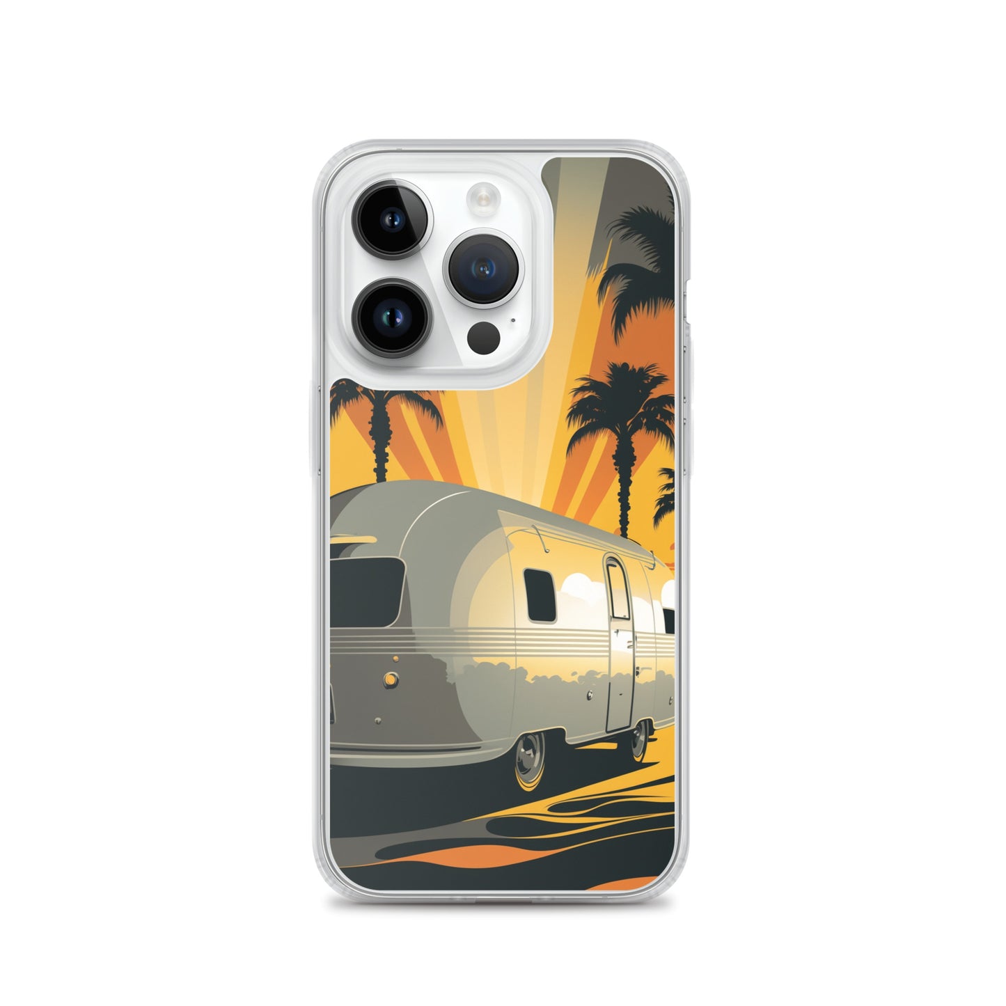 iPhone Case - Sunset Rays and Camper
