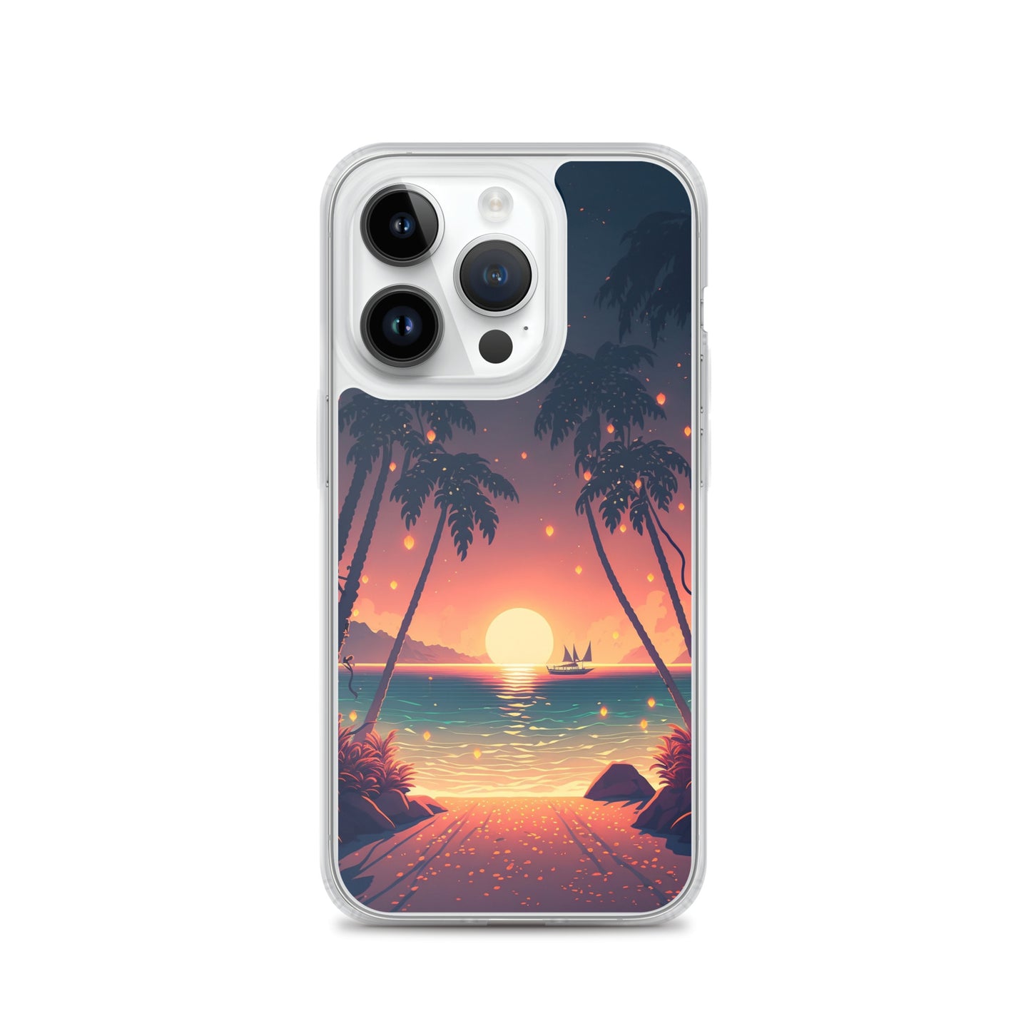 iPhone Case - Dancing Lights at Sunset