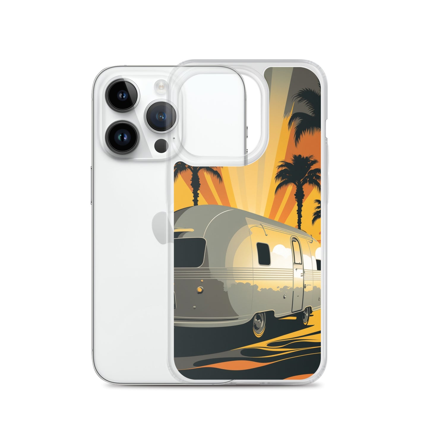 iPhone Case - Sunset Rays and Camper