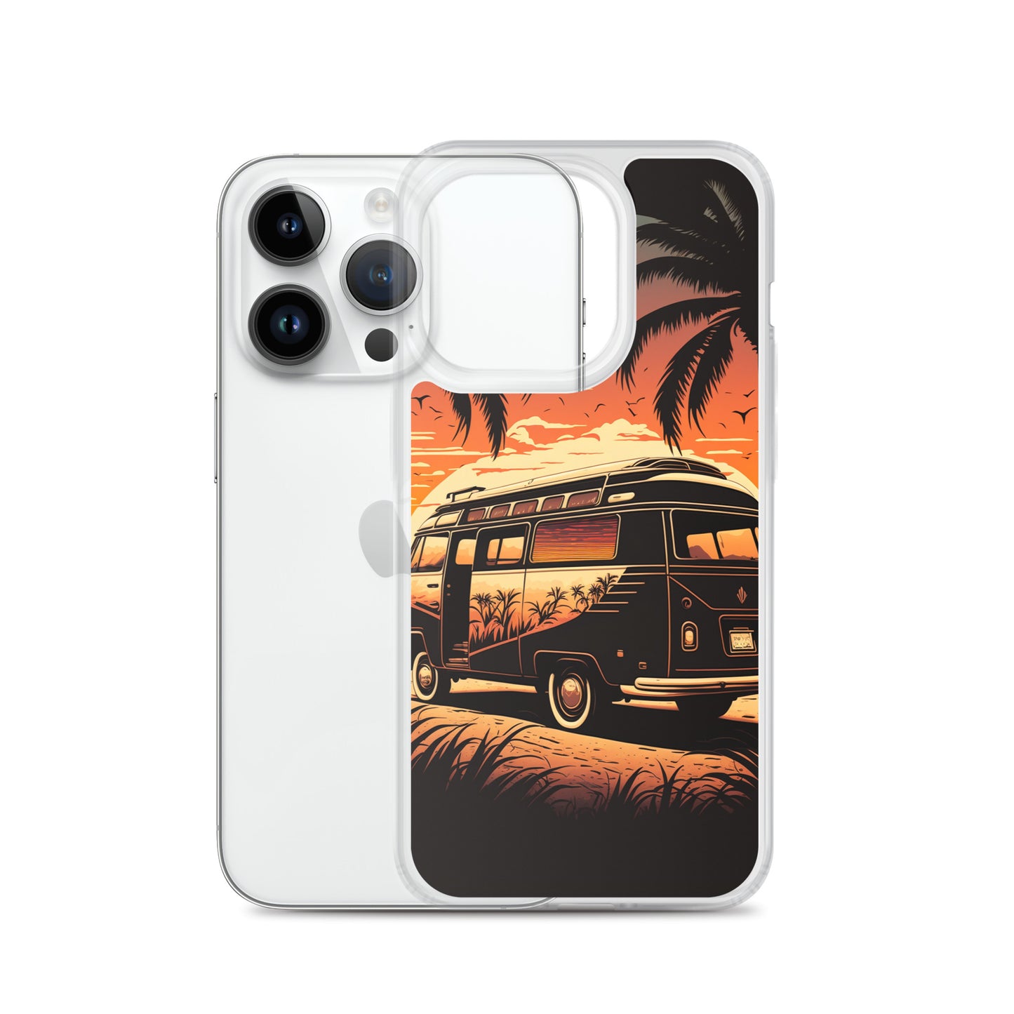 iPhone Case - Sunset Beach Camper