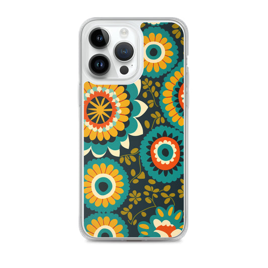iPhone Case - Hints of Olive Floral Pattern