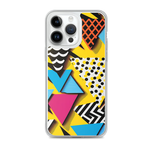 iPhone Case - Bright 80s Pattern