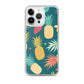 iPhone Case - Pineaples on Aqua