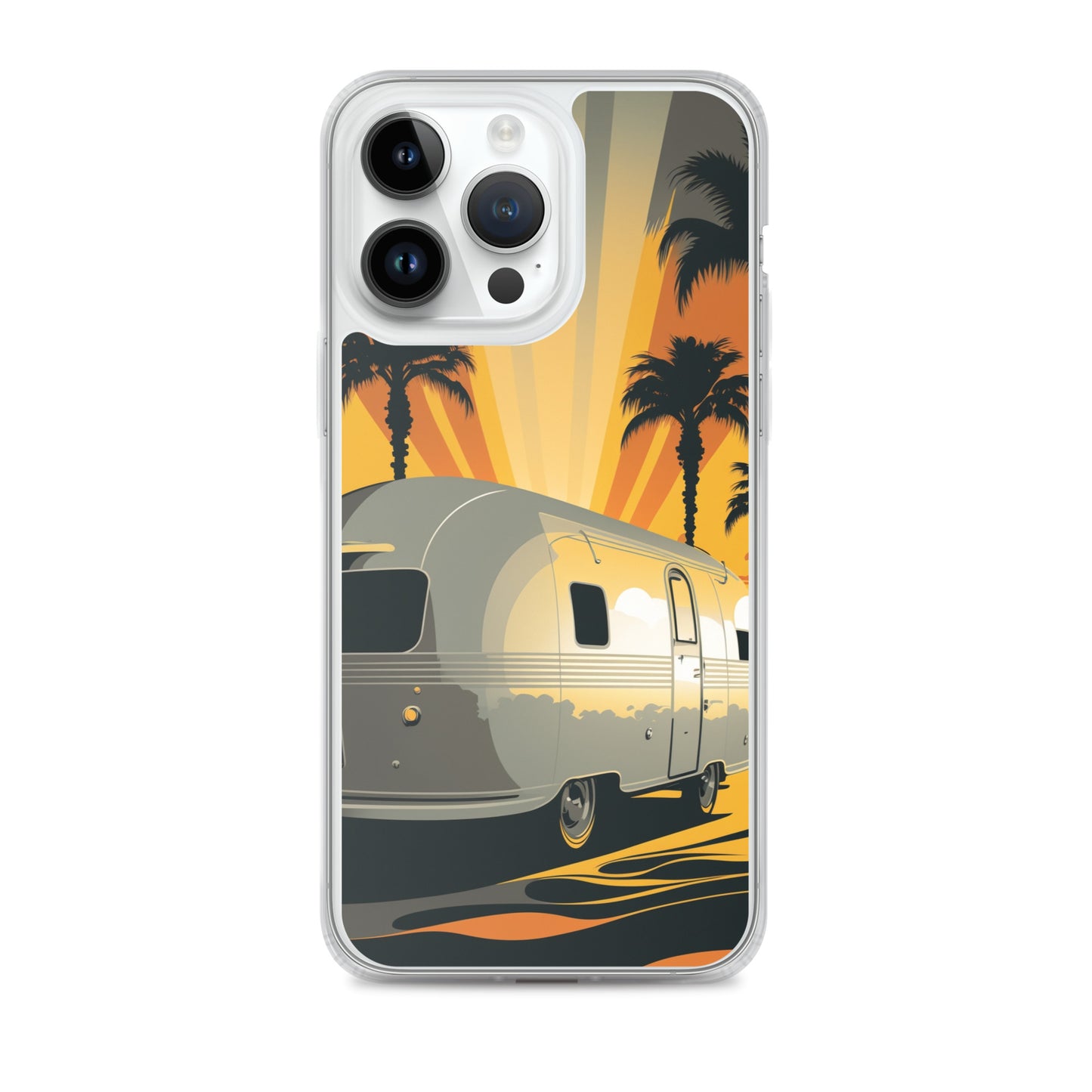 iPhone Case - Sunset Rays and Camper