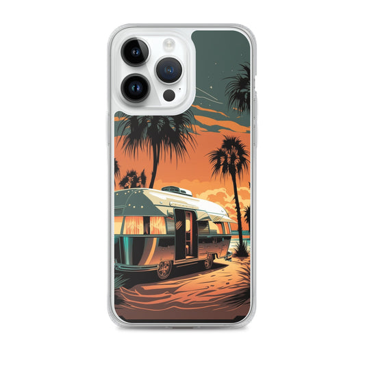iPhone Case - Silver Beach Camper
