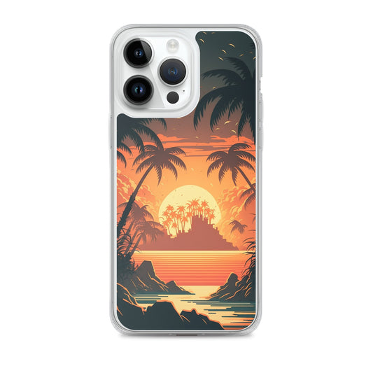 iPhone Case - Palm Island Sunset