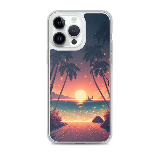 iPhone Case - Dancing Lights at Sunset