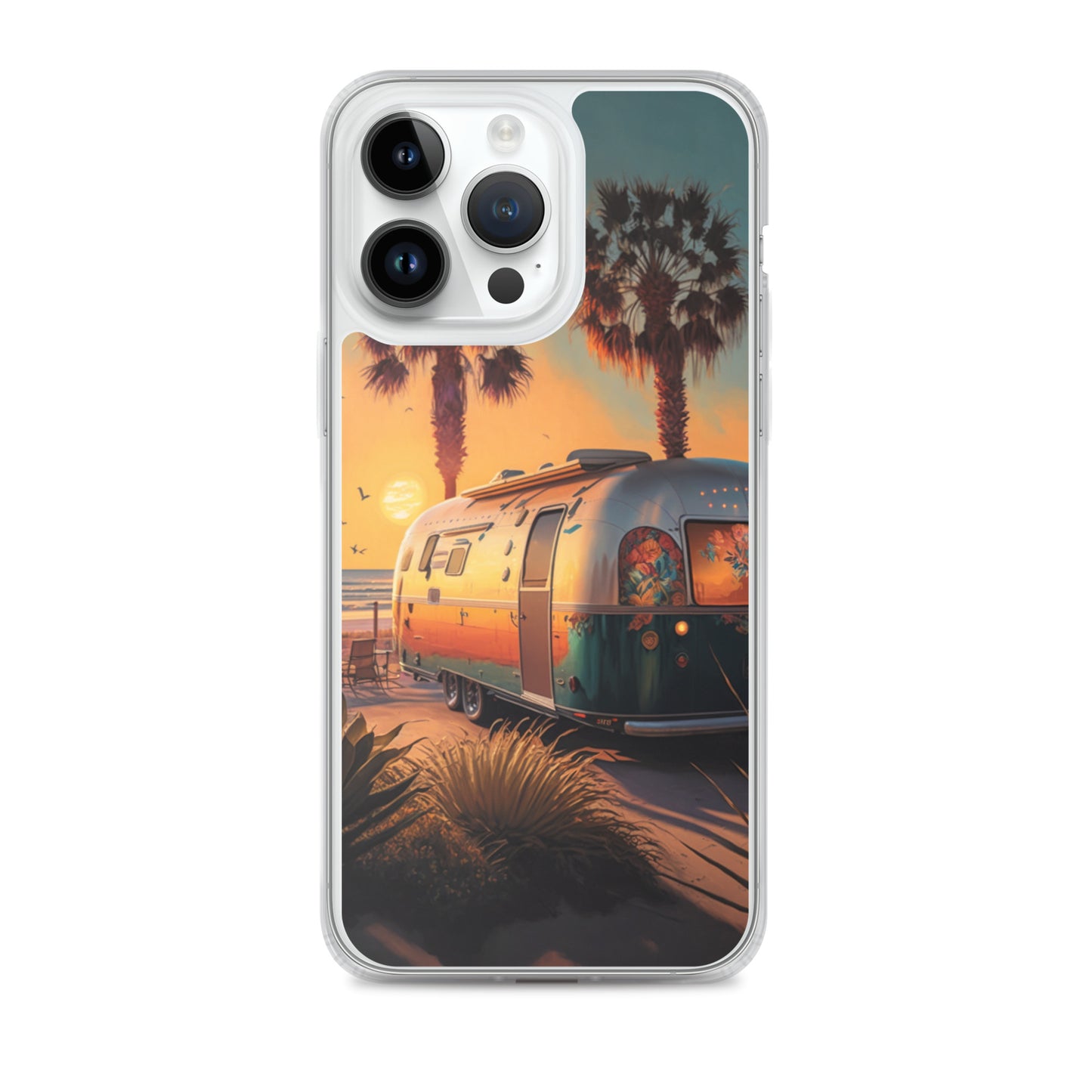 iPhone Case - Sunset Beach Camper