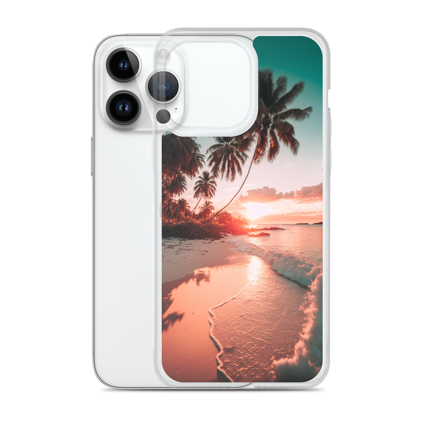 iPhone Case - Beach Life - Palm Trees at Sunset