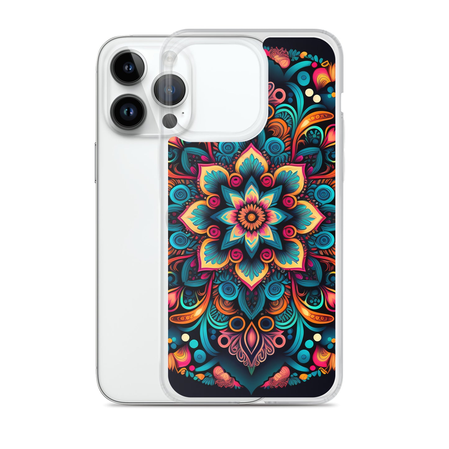 iPhone Case - Neon Mandala