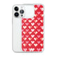 iPhone Case - Red and Pink Hearts