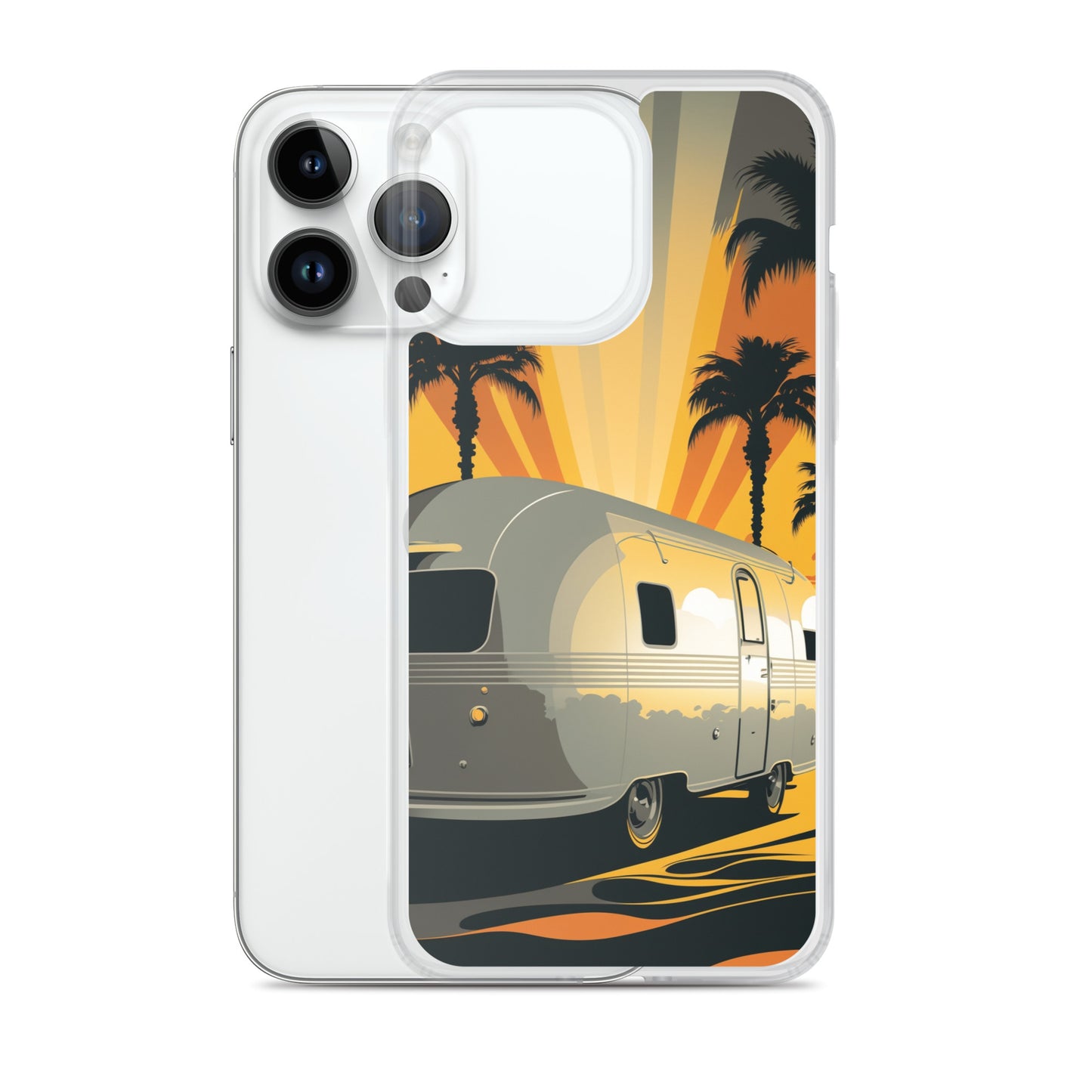 iPhone Case - Sunset Rays and Camper
