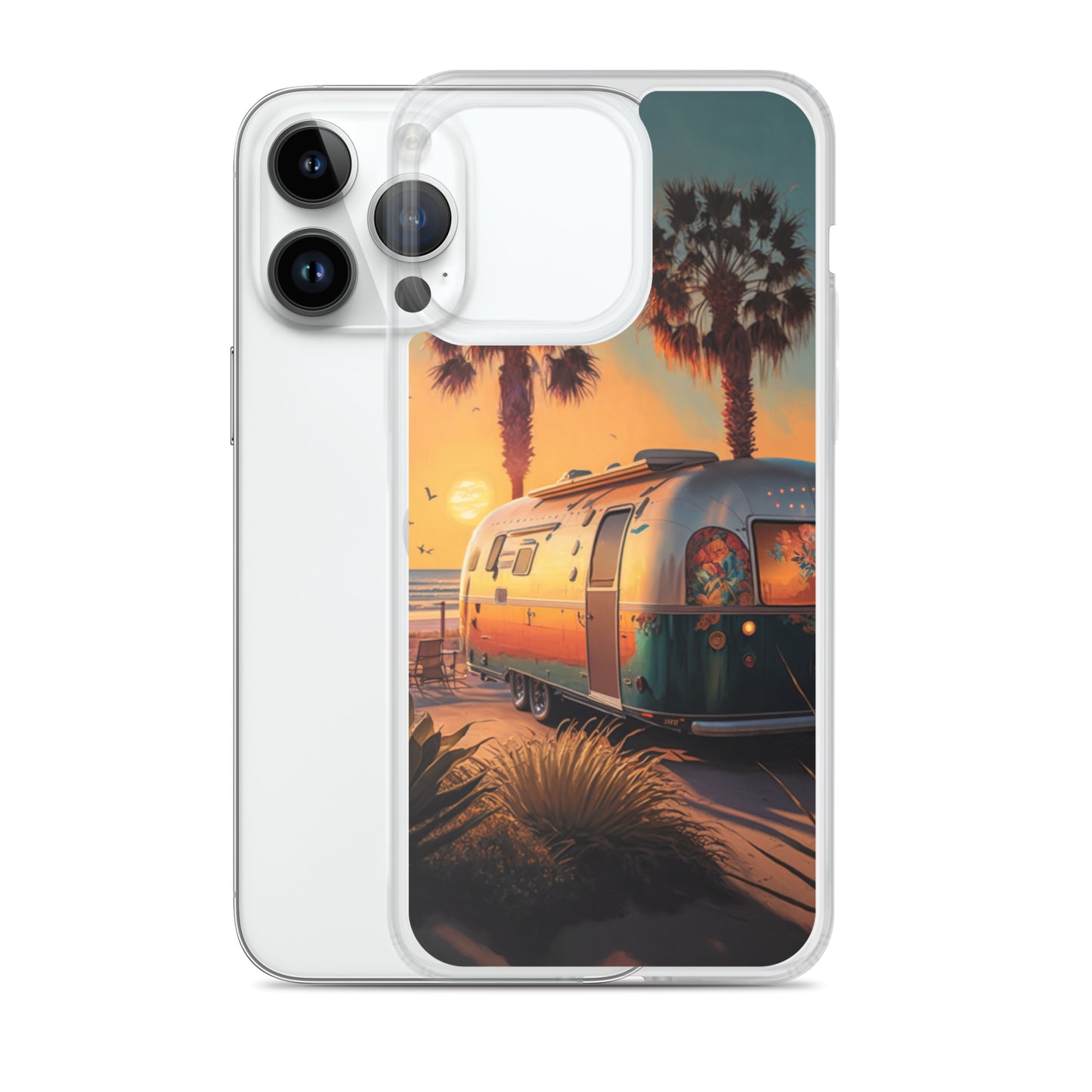 iPhone Case - Sunset Beach Camper