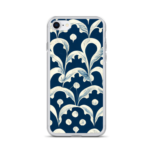iPhone Case - Leaves on Blue