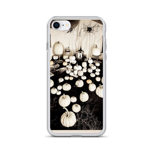 iPhone Case - Halloween White Pumpkins