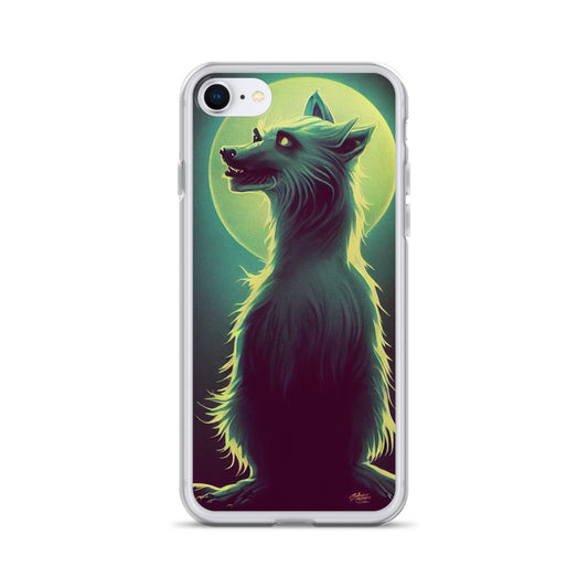 iPhone Case - Halloween Werewolf Full Moon