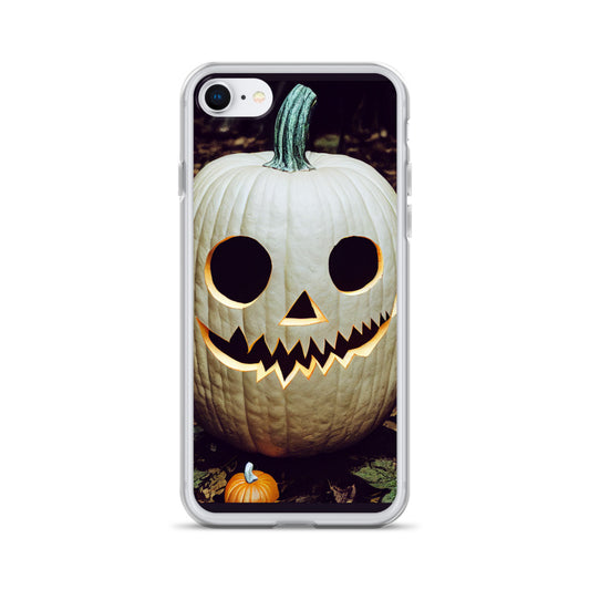 iPhone Case - Halloween White Jack-o-Lantern