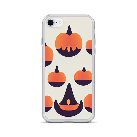 iPhone Case - Halloween Pumpkins and Witch Hats