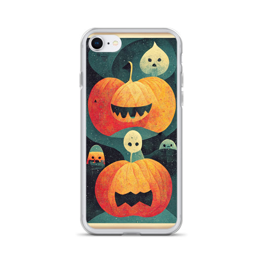 iPhone Case - Halloween Jack-o-Lanterns and Ghosts
