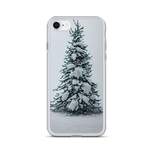 iPhone Case - Snowy Christmas Tree