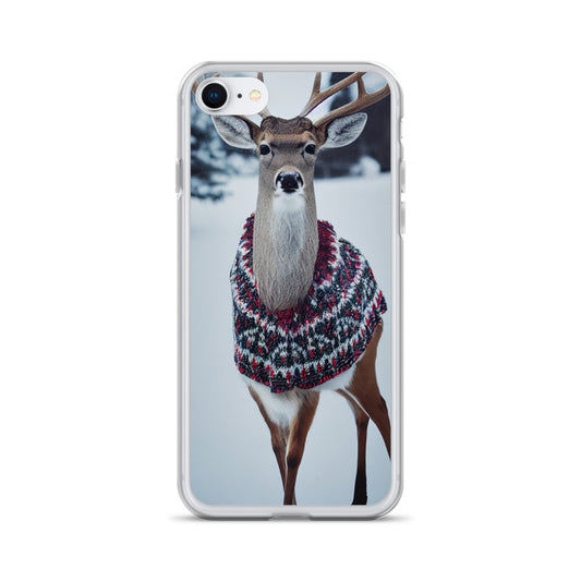 iPhone Case - A Deer's Christmas Sweater