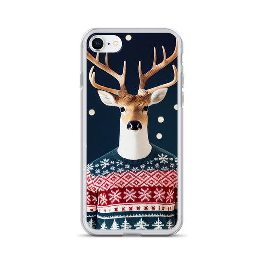 iPhone Case - Christmas Sweater Deer
