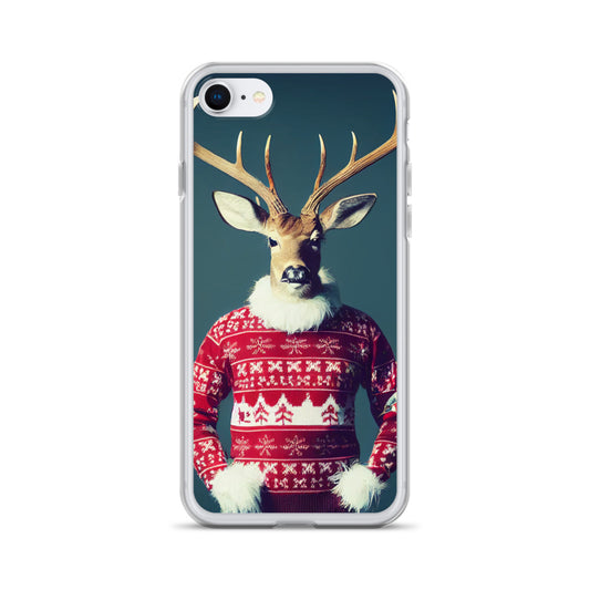 iPhone Case - Christmas Sweater Deer