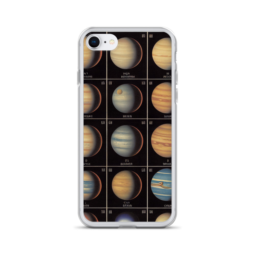 iPhone Case - Map of the Planets