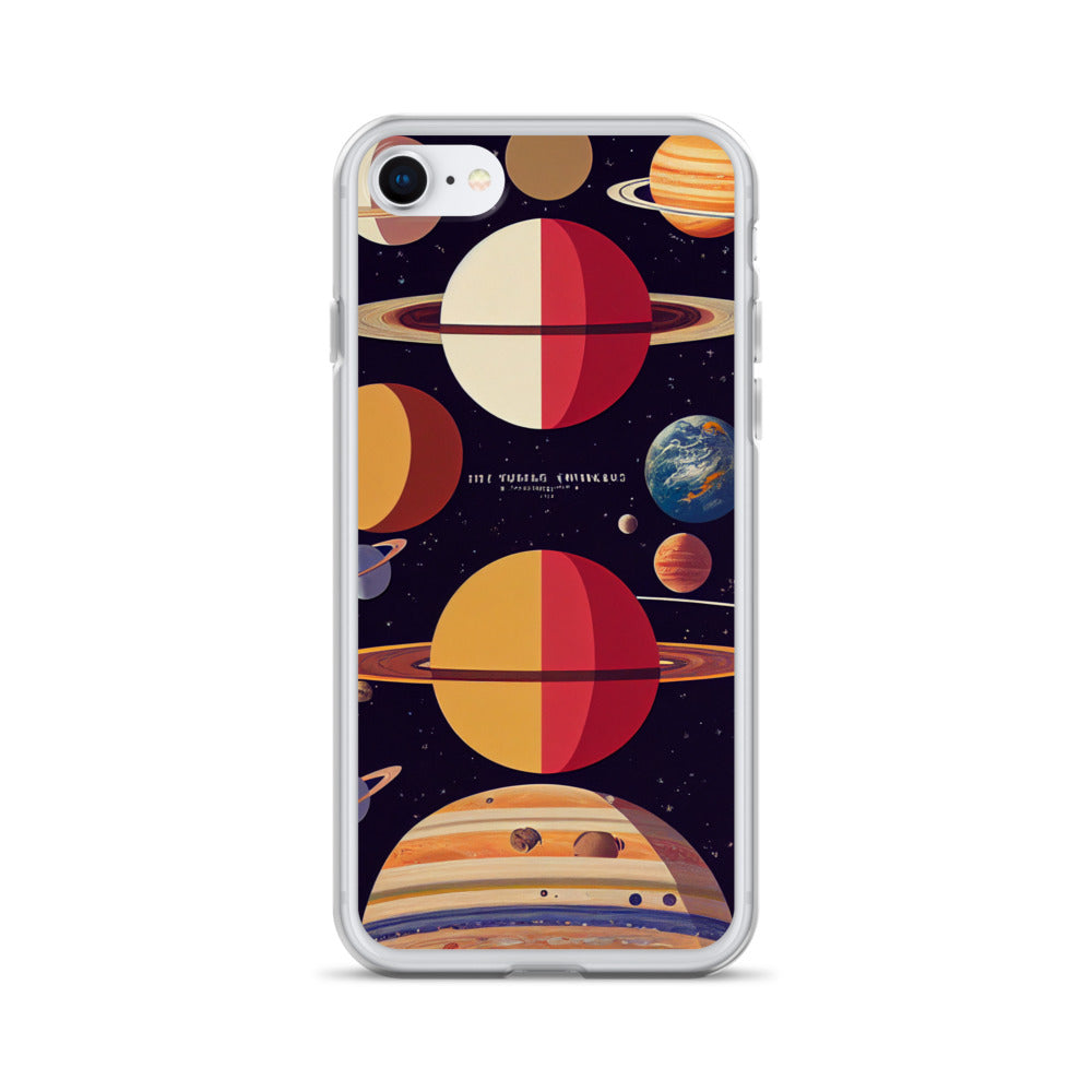 iPhone Case - Map of the Planets