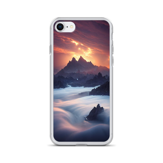 iPhone Case - Mountaintops over Mist