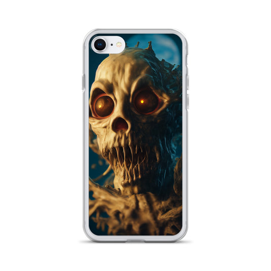 iPhone Case - Halloween Black Eyed Skeleton