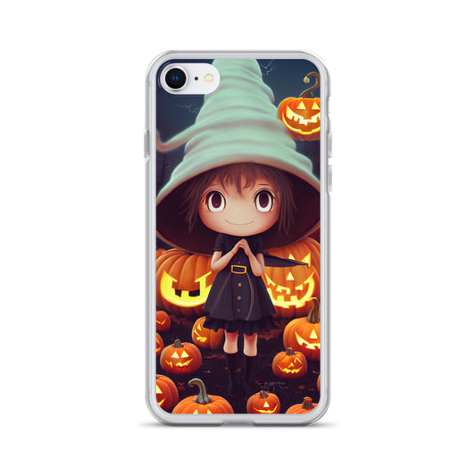 iPhone Case - Cute Halloween Witch Girl