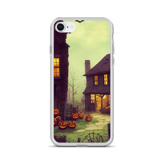 iPhone Case - Halloween Pumpkin Cottages