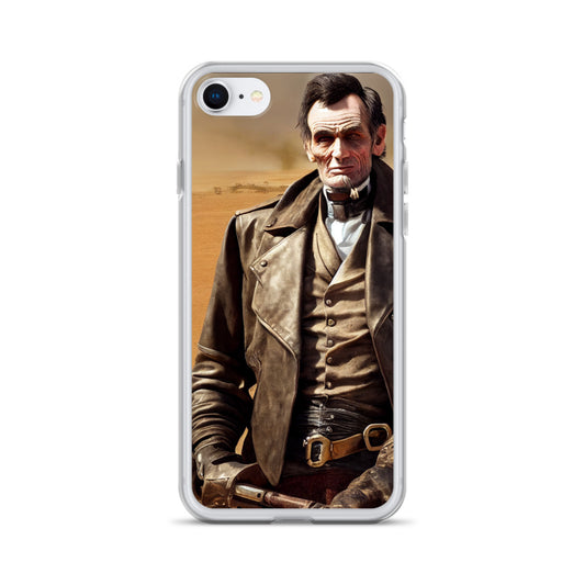 iPhone Case - Abe Lincoln Desert Gunslinger